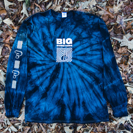 LONG SLEEVE: Wormhole Tie Dye (Spider Navy)
