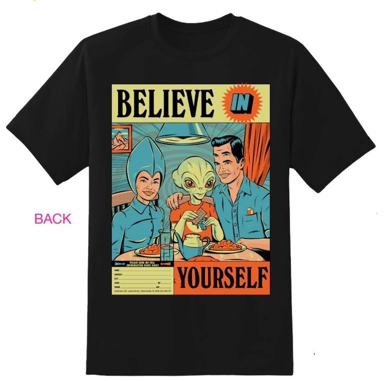 T-SHIRT: Believe In Yourself Comfort Colors Pocket T