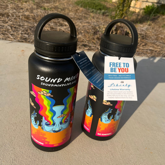 Stainless Steel Water Bottle Benefitting Sound Mind Live