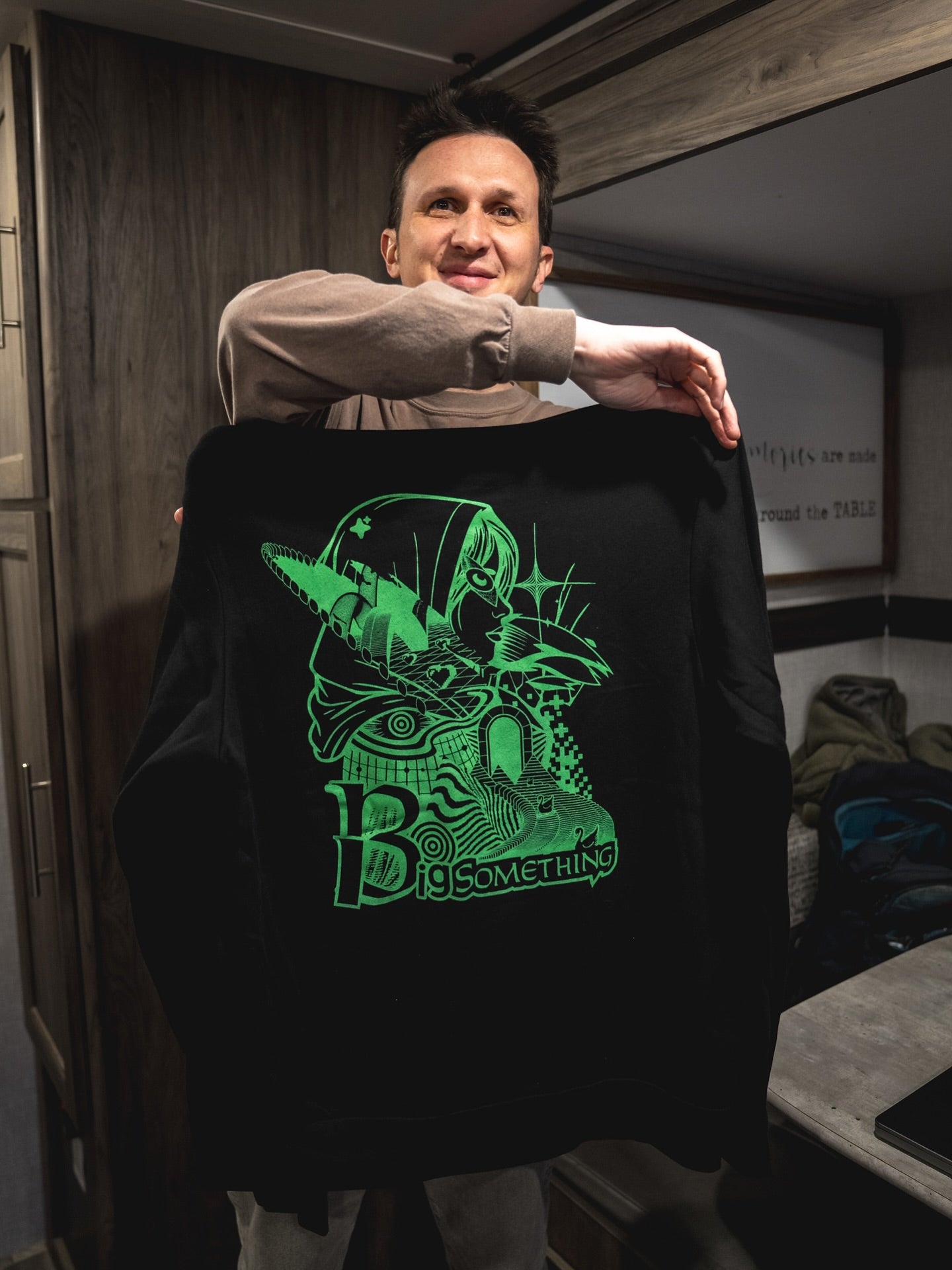 HOODIE: Innervision Zip-Up Hoodie (Black)