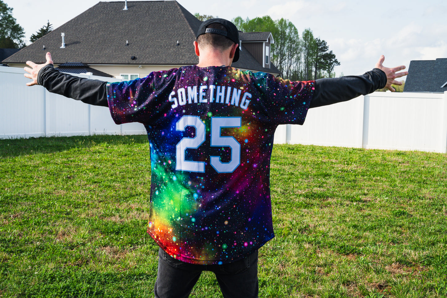 2025 PRE-ORDER: New Custom UV Big Something Baseball Jersey