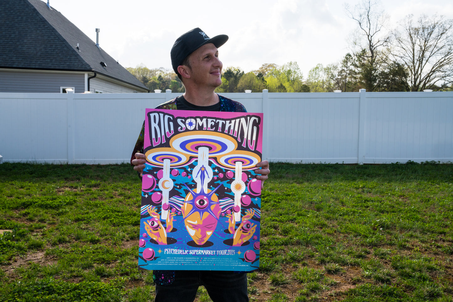 POSTER: Psychedelic Supermarket 2025 LE Tour Poster