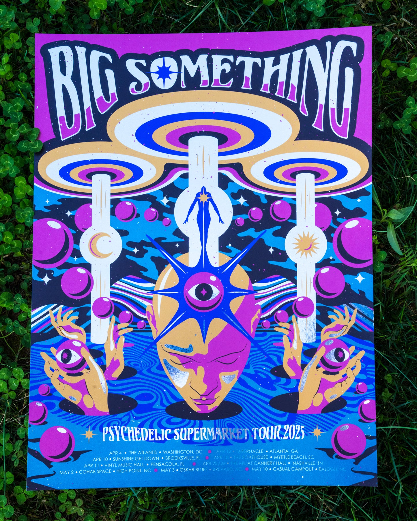 POSTER: Psychedelic Supermarket 2025 LE Tour Poster