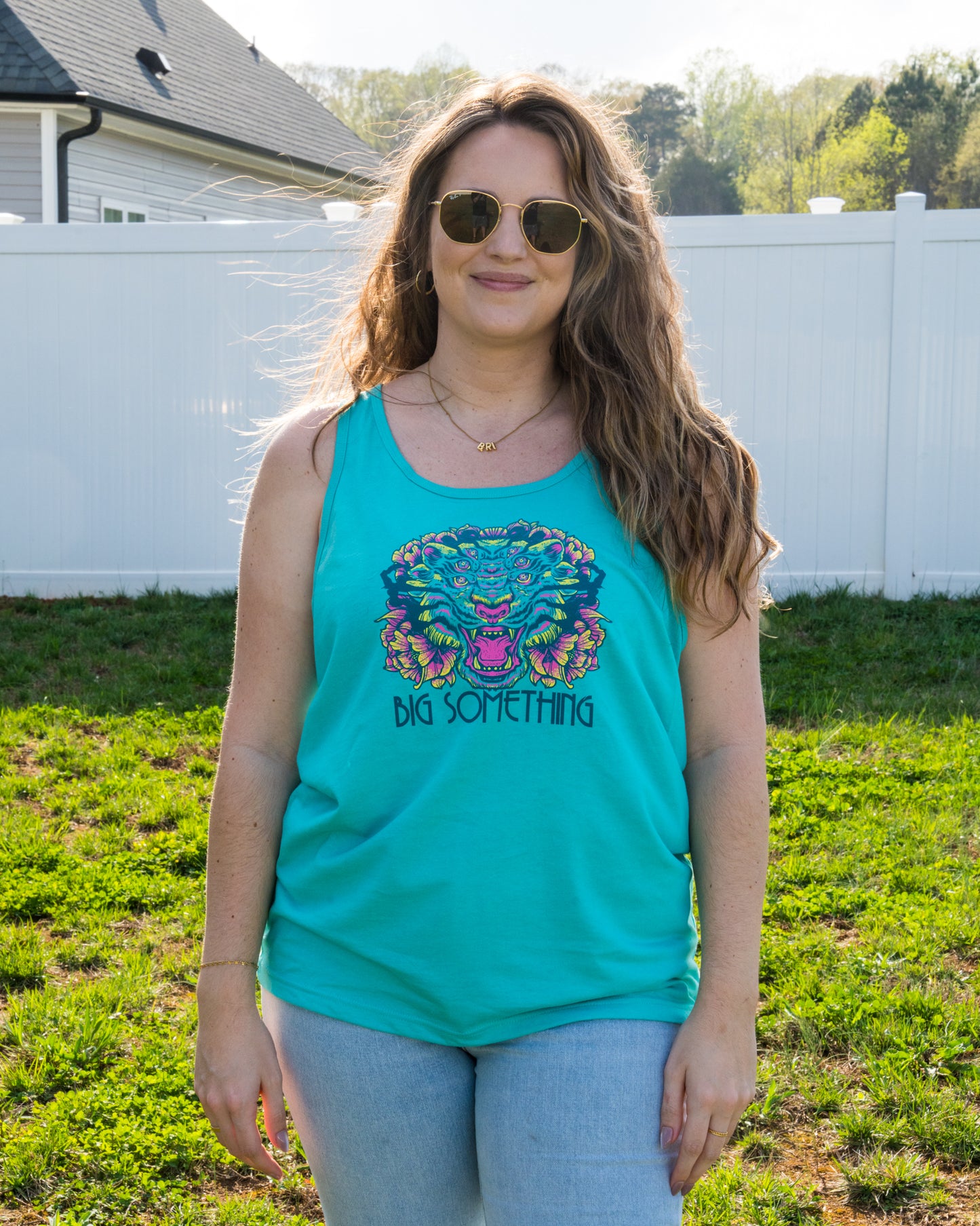 Wildcat Unisex Tank (Teal)