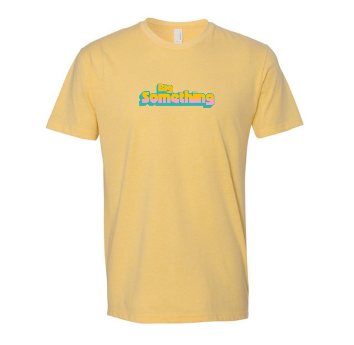 TSHIRT: Unisex Yellow Vintage Space Logo Tee