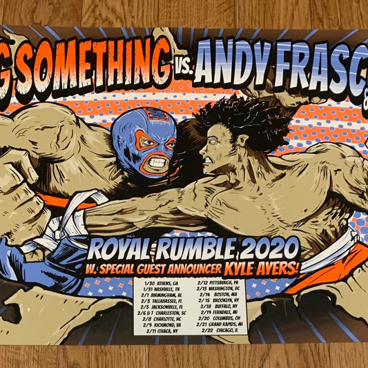 25% OFF - POSTER: Royal Rumble 2020