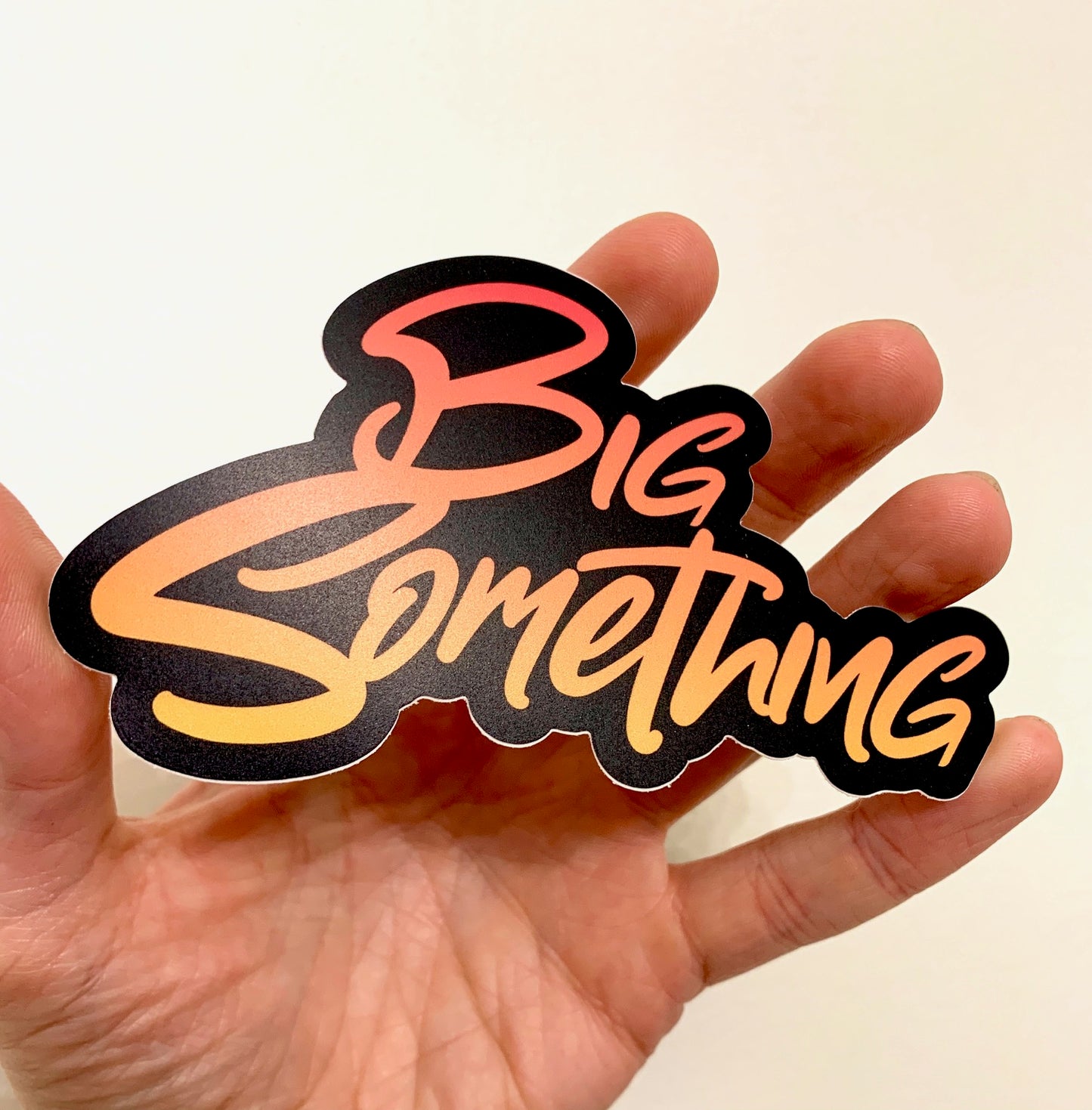 STICKER: Cursive Logo