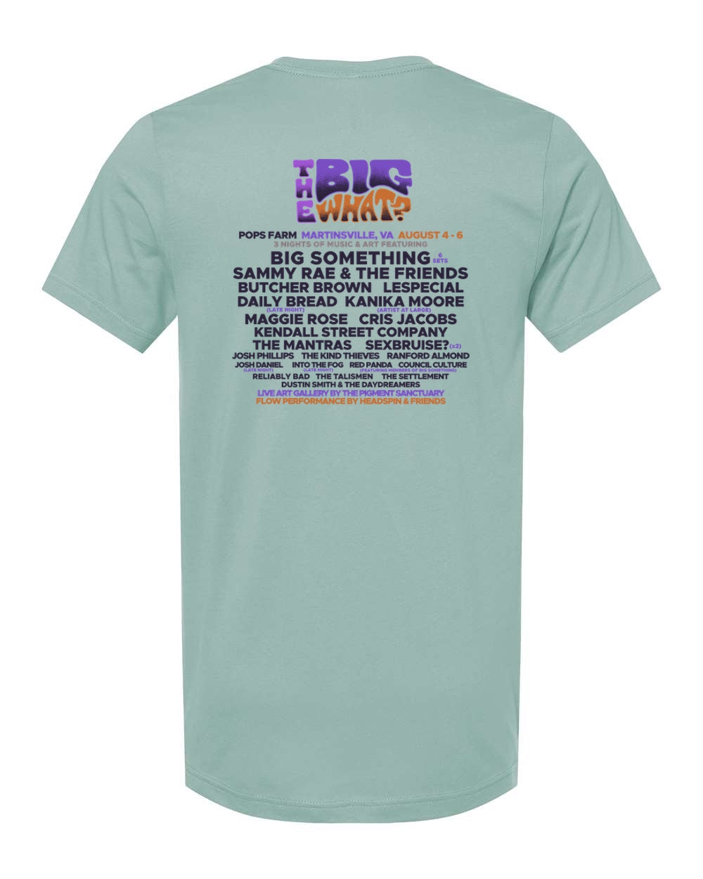 Big What? 2022 T-Shirt (Dusty Blue)