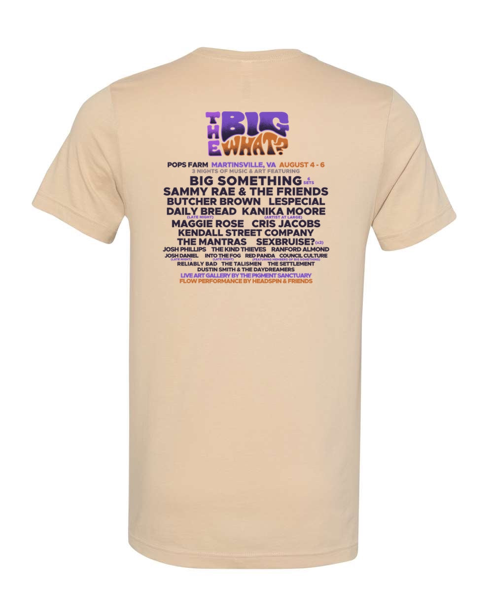 Big What? 2022 T-Shirt (Sand)