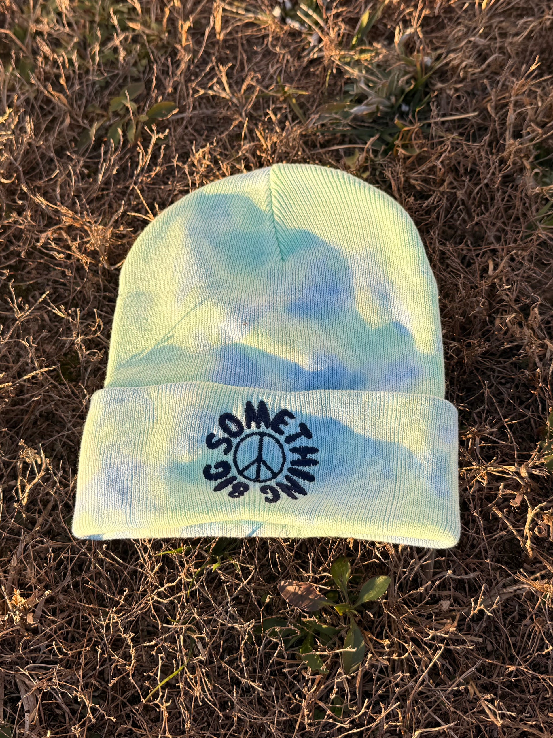 BEANIE: Peace Sign Tie-Dye – Big Something