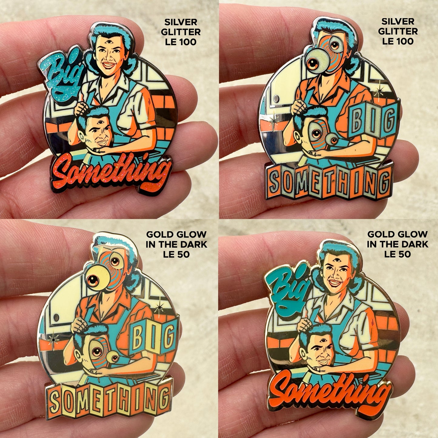 PIN: Retro Amanda Lynn (4 Pack Set)