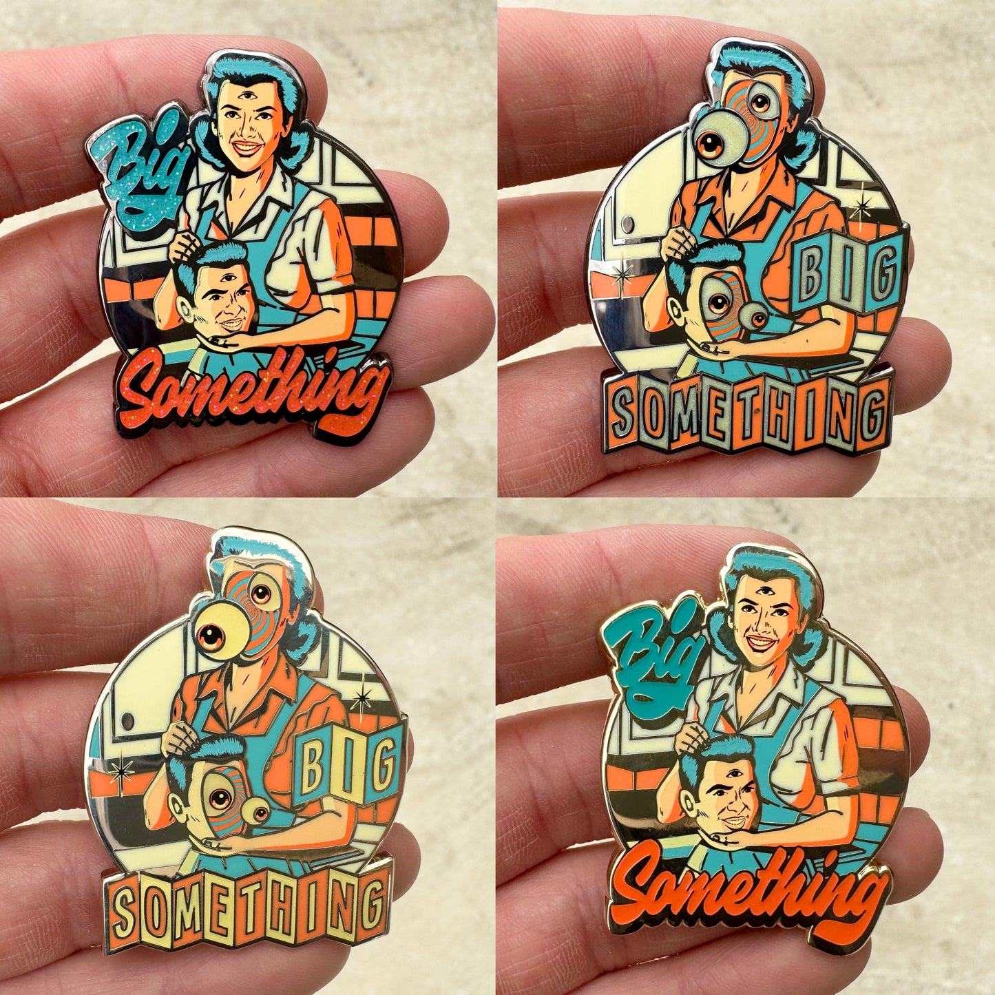 PIN: Retro Amanda Lynn (4 Pack Set)