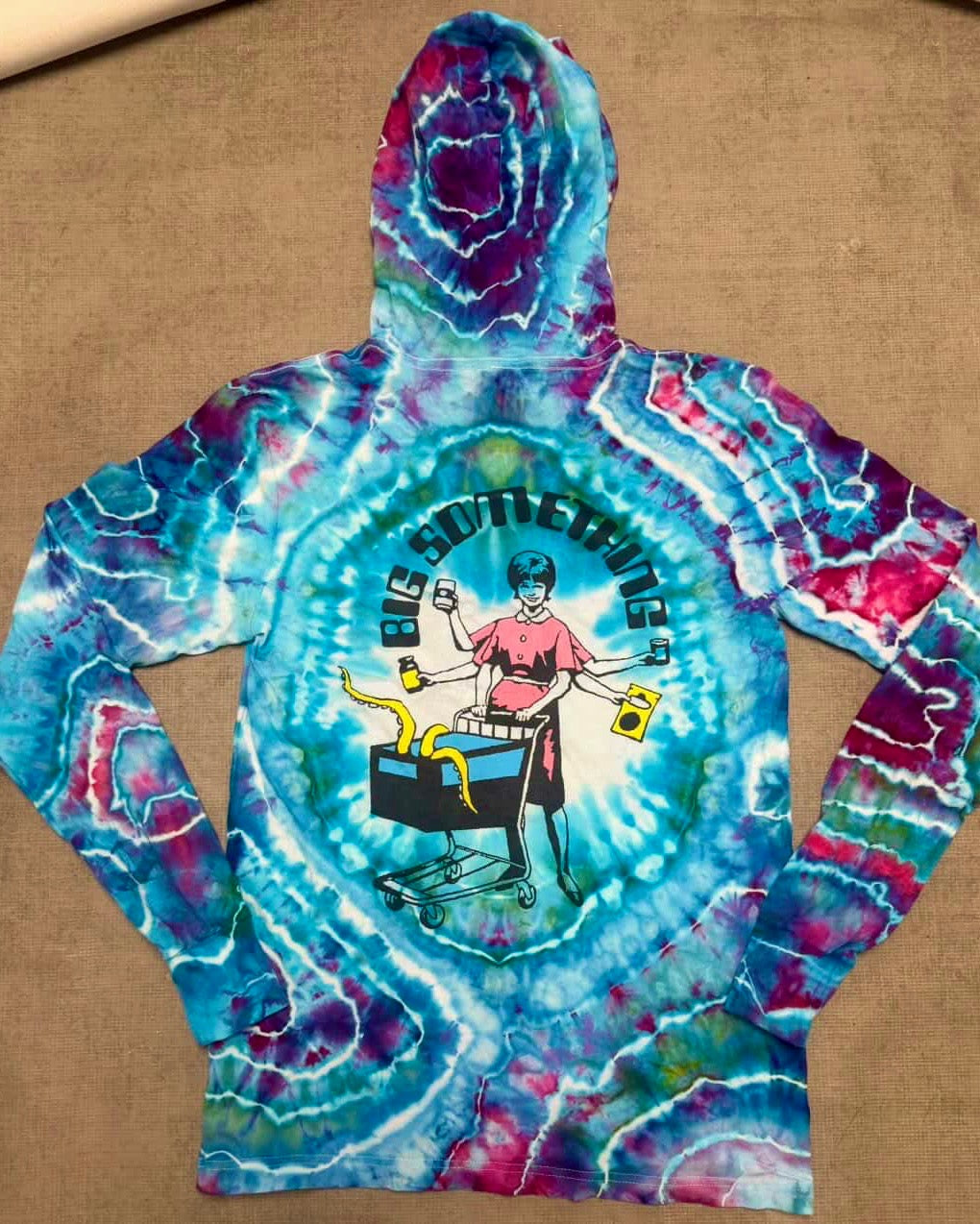 T-SHIRT: Certified Fresh Vol. 1 Lightweight Hooded Long Sleeve (Tie Dye)
