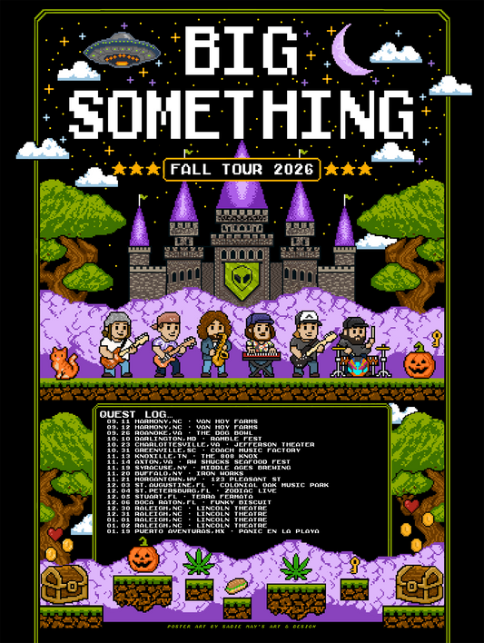 POSTER: 8-Bit Nintendo Fall Tour 2026 Poster