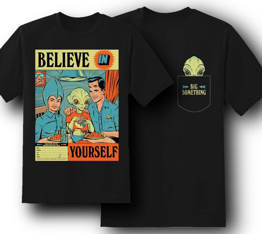 T-SHIRT: Believe In Yourself Comfort Colors Pocket T