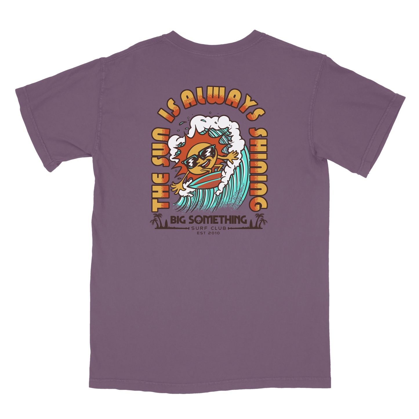 T-SHIRT: Sun is Shining Tee (Wine)