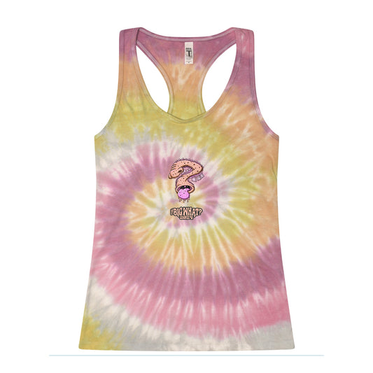 WOMENS TANK: Big What? 2024 Desert Rose Tie Dye