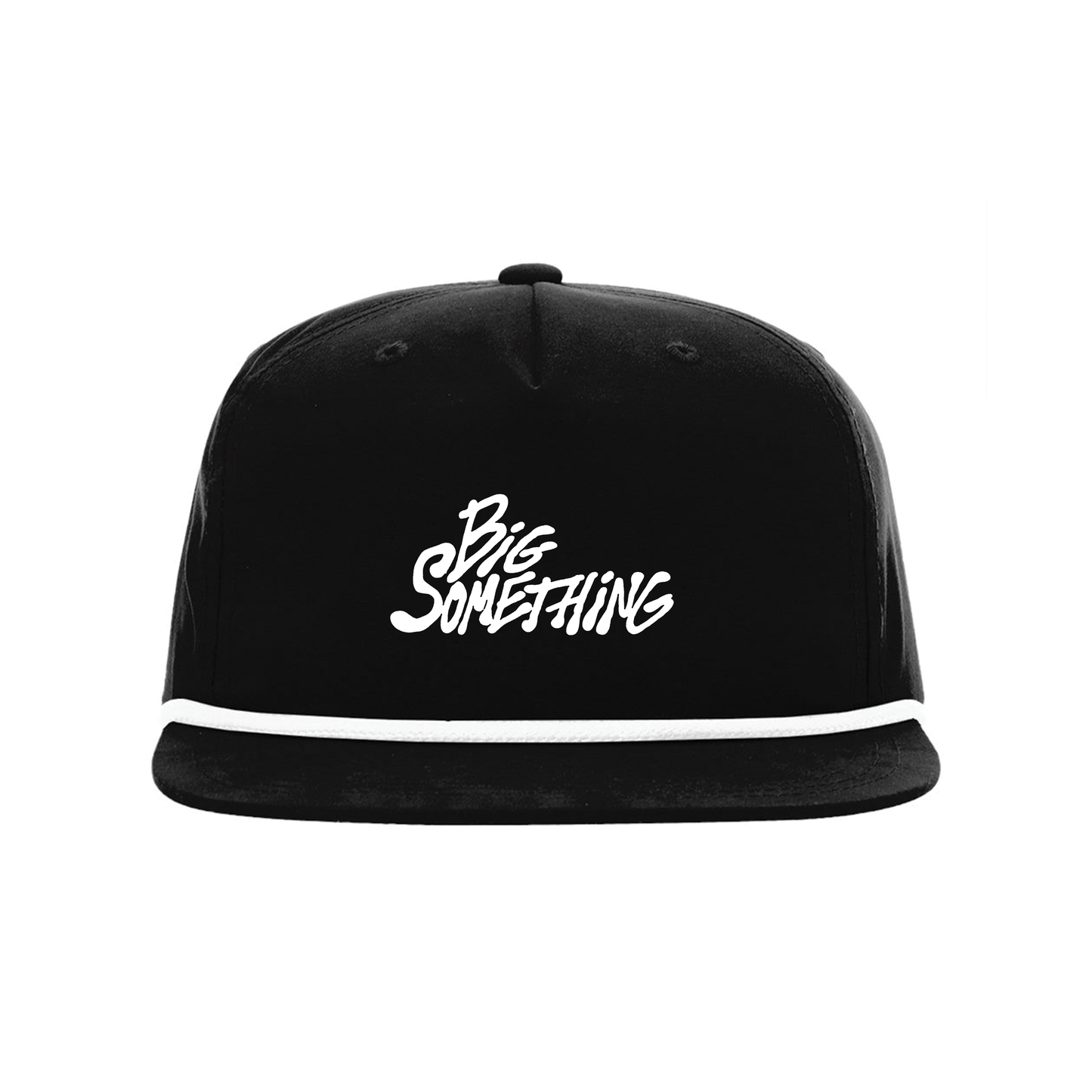 HAT: Street Logo Rope Hat (Black w/White)