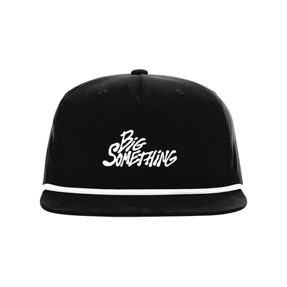 HAT: Street Logo Rope Hat (Black w/White)