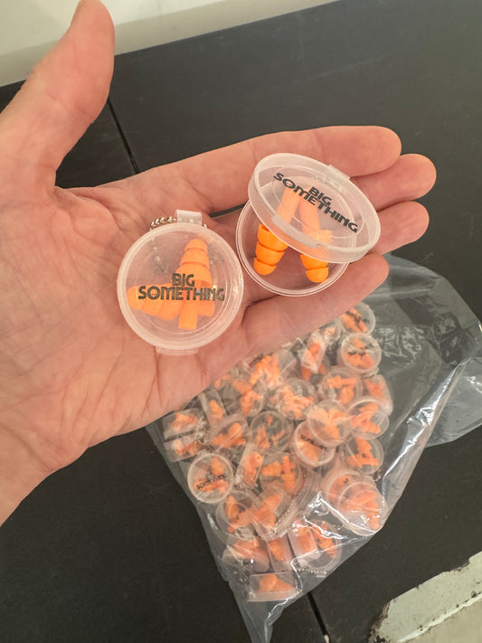 Silicone Earplugs Keychain