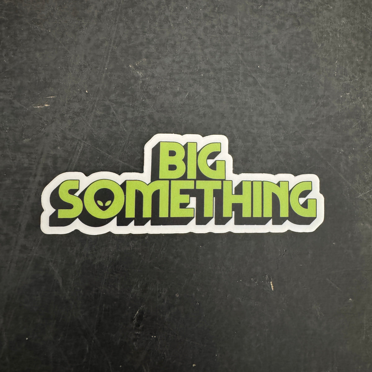 STICKER: Green Alien Logo