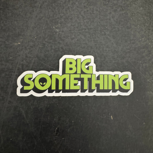 STICKER: Green Alien Logo