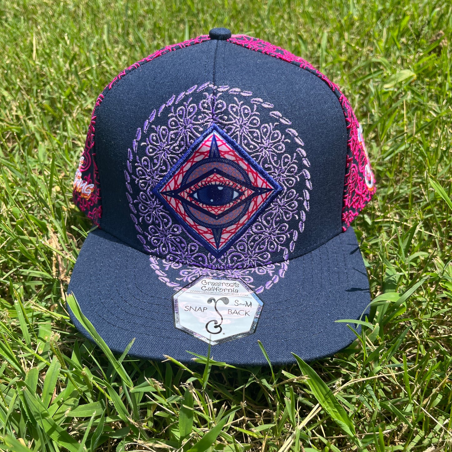 HAT: Grassroots Fitted Flat Brim