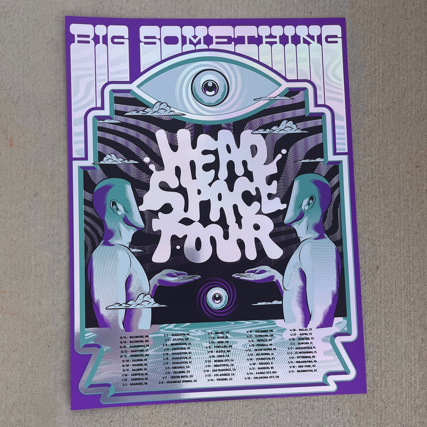 POSTER: Purple Blase Headspace Tour
