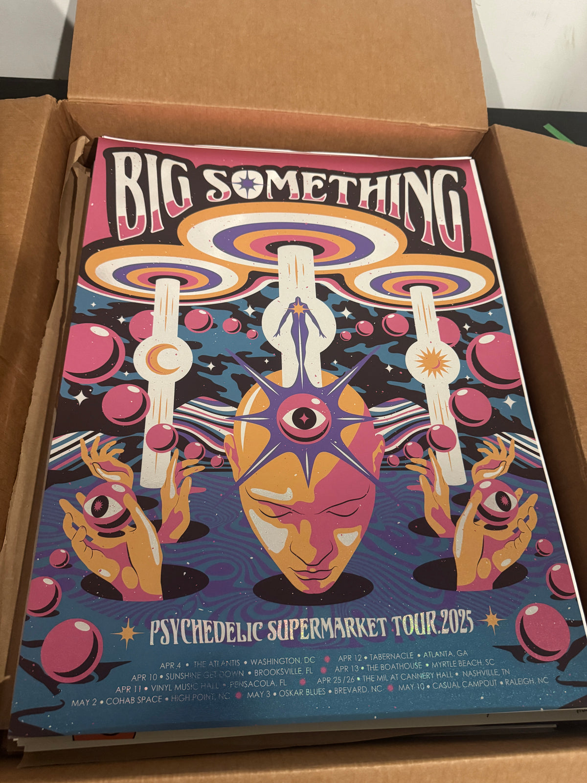 POSTER: Psychedelic Supermarket 2025 LE Tour Poster