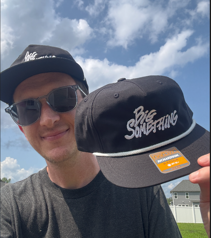 HAT: Street Logo Rope Hat (Black w/White)