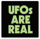 STICKER: UFOs Are Real