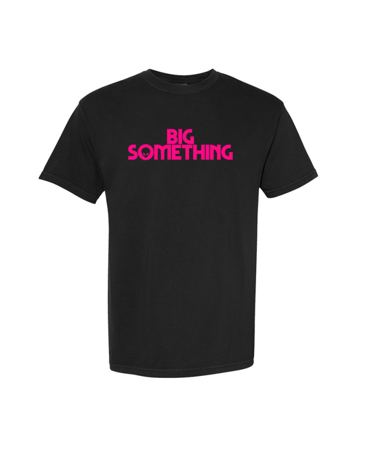 T-SHIRT: Rock the Pink BS Alien Logo Tee (Black with Pink Logo)
