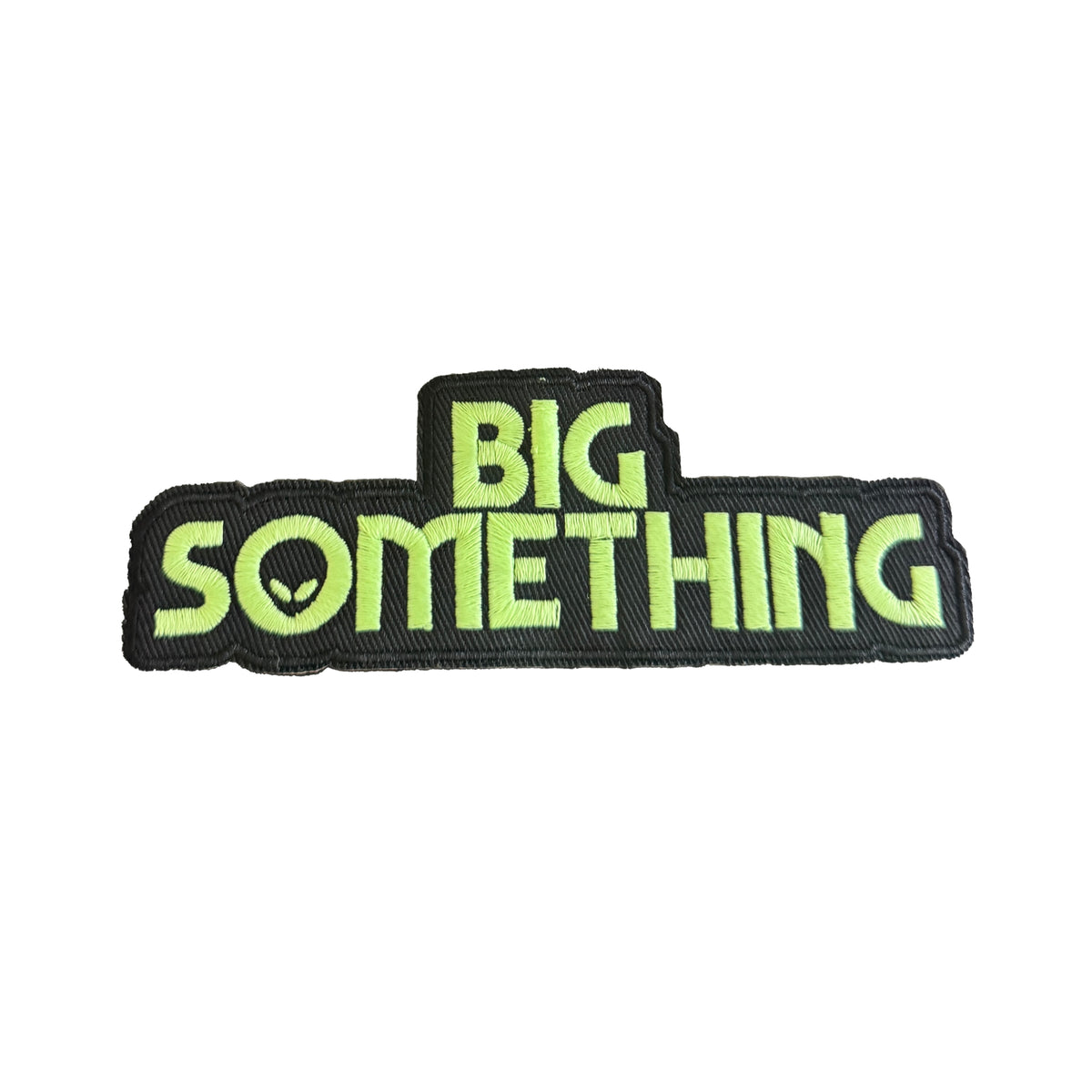 PATCH: Big Something Alien Logo (Green)